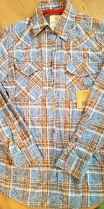 Mens Kong sleeve light flannel